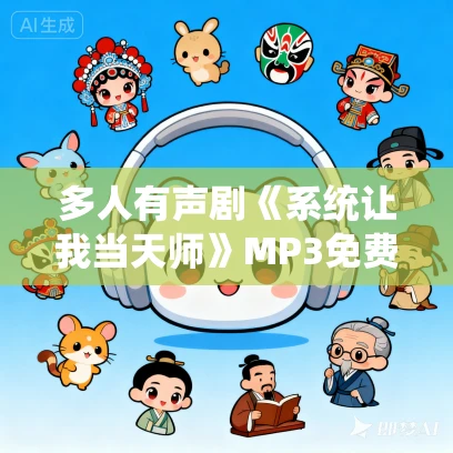 多人有声剧《系统让我当天师》MP3免费打包下载 探月播讲 1937集完结