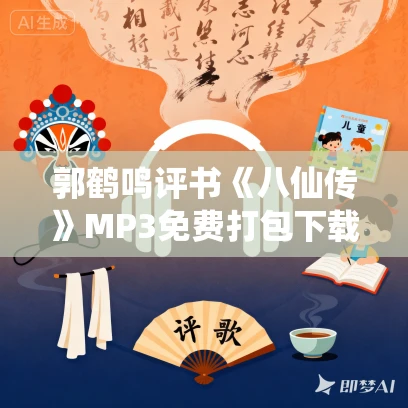 郭鹤鸣评书《八仙传》MP3免费打包下载 35回