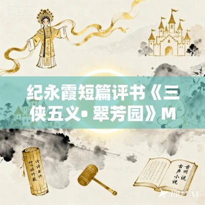 纪永霞短篇评书《三侠五义• 翠芳园》MP3免费打包下载