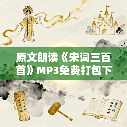 原文朗读《宋词三百首》MP3免费打包下载 600集 白云出岫、蓝色百合录制