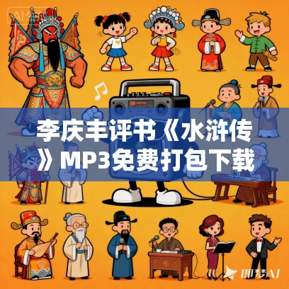 李庆丰评书《水浒传》MP3免费打包下载 270回全