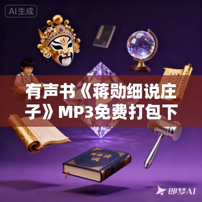 有声书《蒋勋细说庄子》MP3免费打包下载