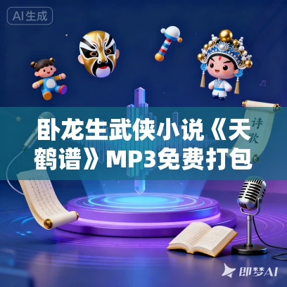卧龙生武侠小说《天鹤谱》MP3免费打包下载 222集