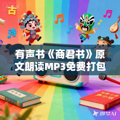 有声书《商君书》原文朗读MP3免费打包下载 白云出岫 27集