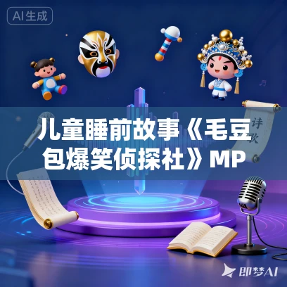儿童睡前故事《毛豆包爆笑侦探社》MP3免费打包下载 奇喵宇宙