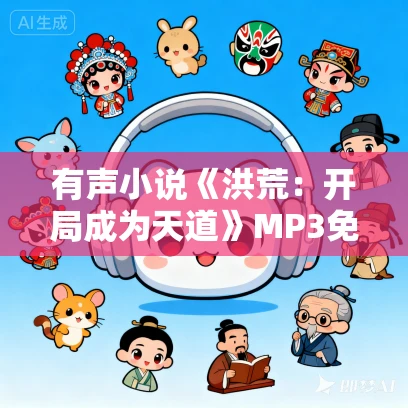 有声小说《洪荒：开局成为天道》MP3免费打包下载 伟伟 359集完结