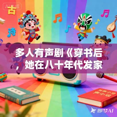 多人有声剧《穿书后，她在八十年代发家致富》MP3免费打包下载 青兔播讲 1356集完结