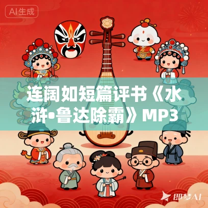 连阔如短篇评书《水浒•鲁达除霸》MP3免费打包下载