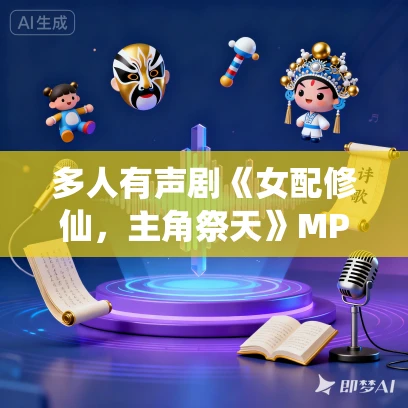 多人有声剧《女配修仙，主角祭天》MP3免费打包下载 一刀苏苏 945集完结