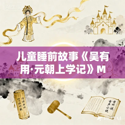 儿童睡前故事《吴有用·元朝上学记》MP3免费打包下载