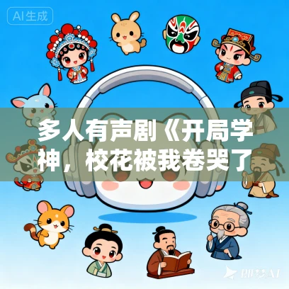 多人有声剧《开局学神，校花被我卷哭了》MP3免费打包下载 文若书声 1211集完结