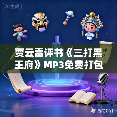 贾云雷评书《三打黑王府》MP3免费打包下载 138回全