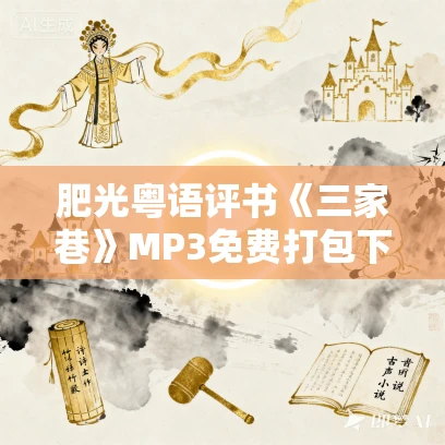 肥光粤语评书《三家巷》MP3免费打包下载 161回全 肥光粤语评书《三家巷》MP3免费打包下载 161回全