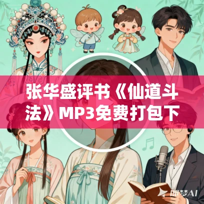 张华盛评书《仙道斗法》MP3免费打包下载 36回全
