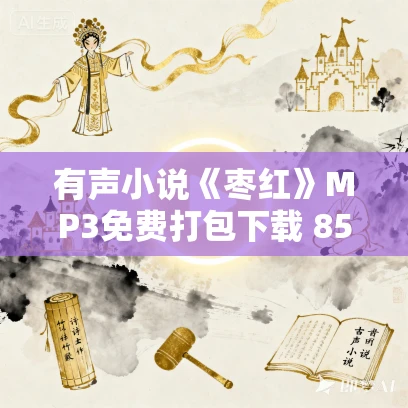 有声小说《枣红》MP3免费打包下载 85集 肖慧播讲