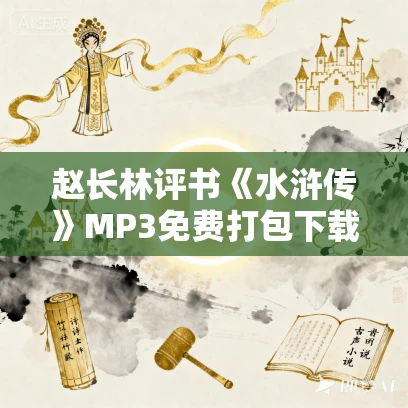 赵长林评书《水浒传》MP3免费打包下载 300回全