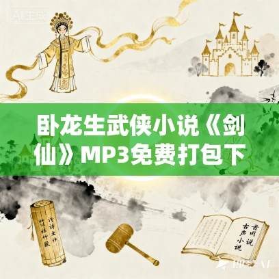 卧龙生武侠小说《剑仙》MP3免费打包下载 163集