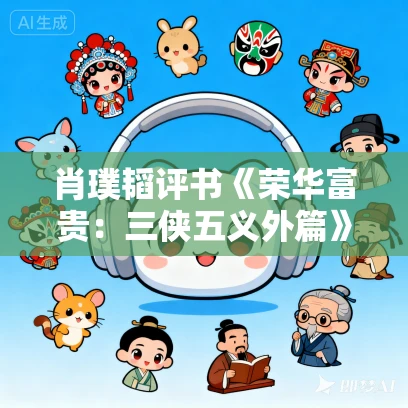 肖璞韬评书《荣华富贵：三侠五义外篇》MP3免费打包下载 400回