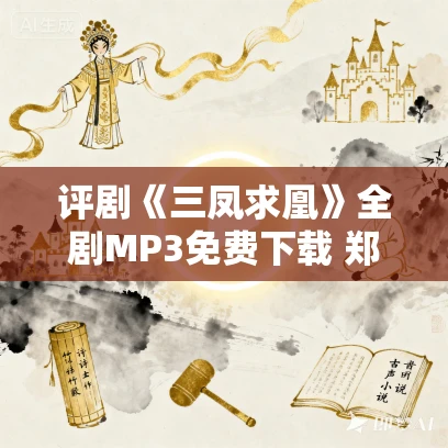 评剧《三凤求凰》全剧MP3免费下载 郑岚 评剧《三凤求凰》全剧MP3免费下载 郑岚