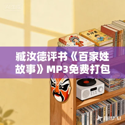 臧汝德评书《百家姓故事》MP3免费打包下载 60回全