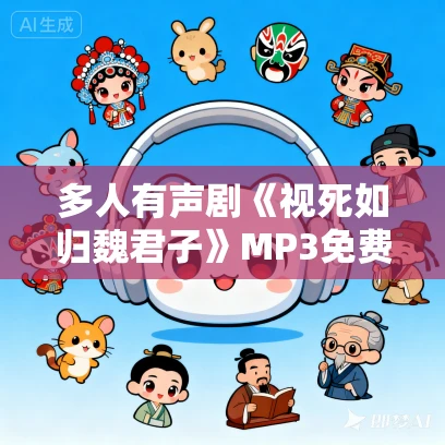 多人有声剧《视死如归魏君子》MP3免费打包下载 张三疯在此播讲 1312集完结 多人有声剧《视死如归魏君子》MP3免费打包下载 张三疯在此播讲 1312集完结