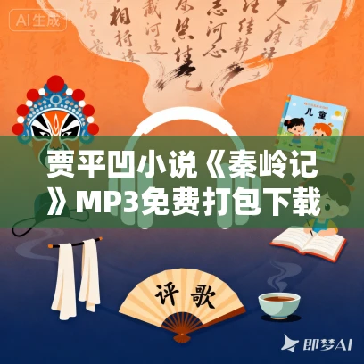 贾平凹小说《秦岭记》MP3免费打包下载 49集 丁香播讲 贾平凹小说《秦岭记》MP3免费打包下载 49集 丁香播讲