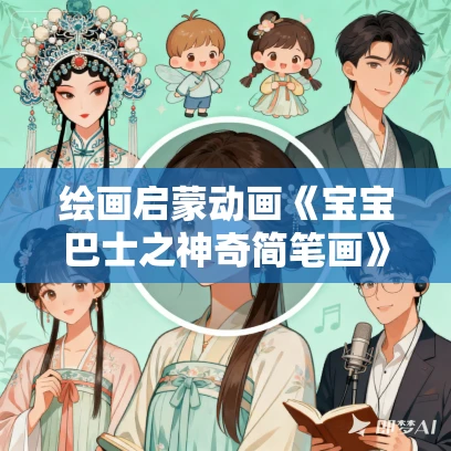 绘画启蒙动画《宝宝巴士之神奇简笔画》MP4免费下载 绘画启蒙动画《宝宝巴士之神奇简笔画》MP4免费下载