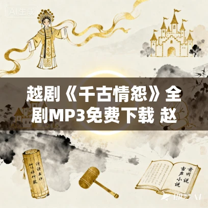 越剧《千古情怨》全剧MP3免费下载 赵志刚 方亚芬 许杰