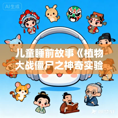 儿童睡前故事《植物大战僵尸之神奇实验室》MP3免费打包下载
