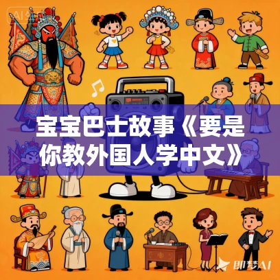 宝宝巴士故事《要是你教外国人学中文》1+2合集MP3免费打包下载