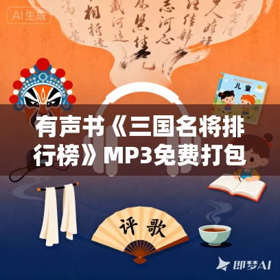 有声书《三国名将排行榜》MP3免费打包下载 33集