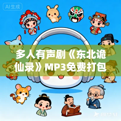 多人有声剧《东北诡仙录》MP3免费打包下载 逸凡演播 531集完结
