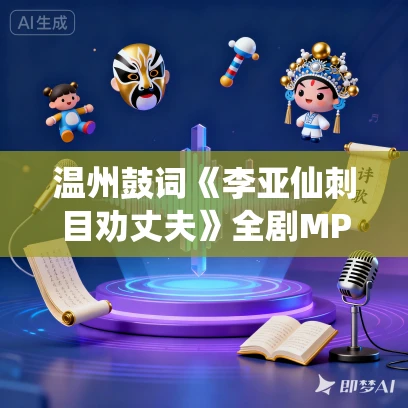 温州鼓词《李亚仙刺目劝丈夫》全剧MP3免费下载 林秀珍 11集