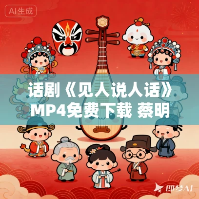话剧《见人说人话》MP4免费下载 蔡明 郭冬临