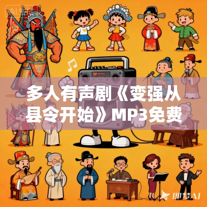 多人有声剧《变强从县令开始》MP3免费打包下载 大航播书 1324集完结