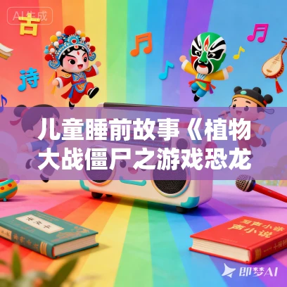 儿童睡前故事《植物大战僵尸之游戏恐龙时代》MP3免费打包下载