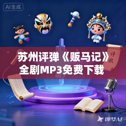 苏州评弹《贩马记》全剧MP3免费下载 23回 邢晏春 邢晏芝 苏州评弹《贩马记》全剧MP3免费下载 23回 邢晏春 邢晏芝