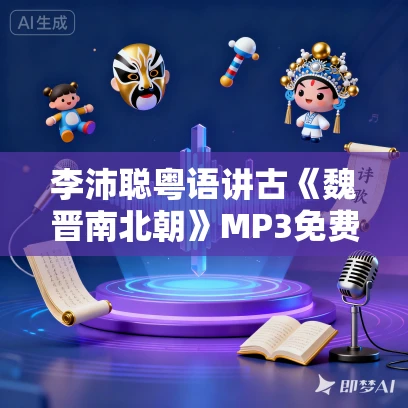 李沛聪粤语讲古《魏晋南北朝》MP3免费打包下载 26回全 李沛聪粤语讲古《魏晋南北朝》MP3免费打包下载 26回全