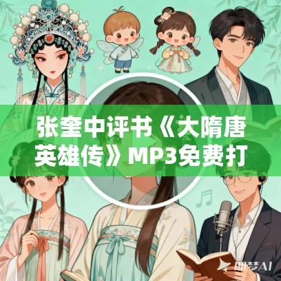 张奎中评书《大隋唐英雄传》MP3免费打包下载 108回全