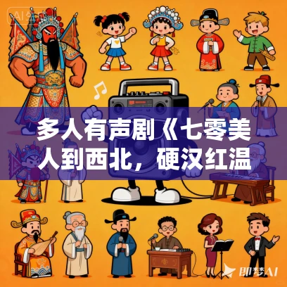 多人有声剧《七零美人到西北，硬汉红温了》MP3免费打包下载 摇光kk播讲 1100集完结