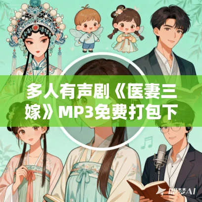 多人有声剧《医妻三嫁》MP3免费打包下载 花色的樾夏播讲 1159集完结
