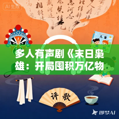 多人有声剧《末日枭雄：开局囤积万亿物资》MP3免费打包下载 墨嫣然播讲 500集完结