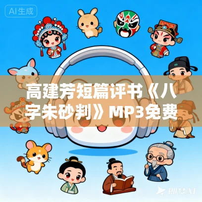 高建芳短篇评书《八字朱砂判》MP3免费打包下载 高建芳短篇评书《八字朱砂判》MP3免费打包下载