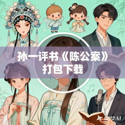 孙一评书《陈公案》打包下载