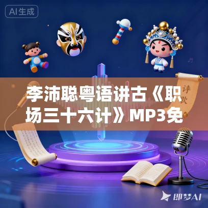 李沛聪粤语讲古《职场三十六计》MP3免费打包下载 37回全