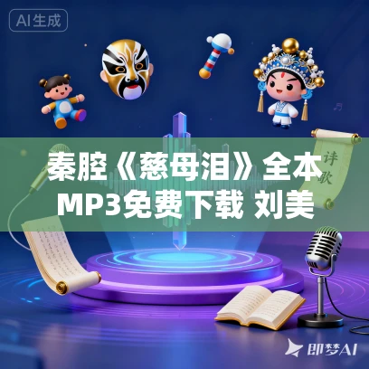秦腔《慈母泪》全本MP3免费下载 刘美丽刘茹慧付凤琴张筠孟集民陈俊义