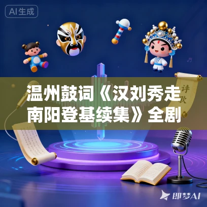 温州鼓词《汉刘秀走南阳登基续集》全剧MP3免费下载 叶红娟 9集