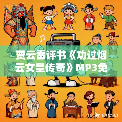 贾云雷评书《功过烟云女皇传奇》MP3免费打包下载 123回全