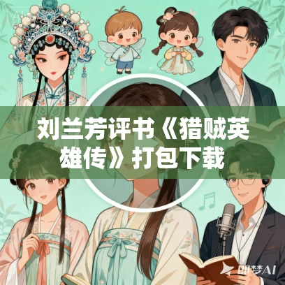 刘兰芳评书《猎贼英雄传》打包下载