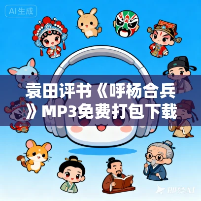 袁田评书《呼杨合兵》MP3免费打包下载 72回全